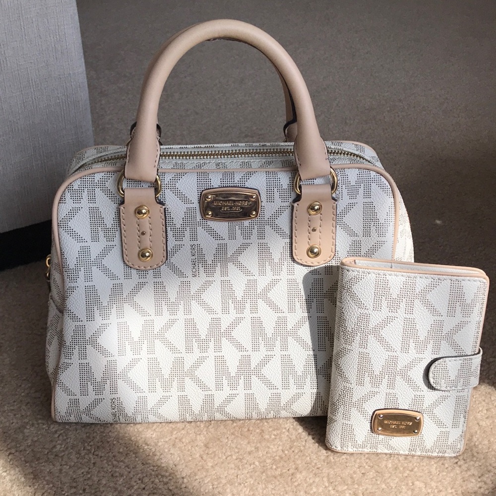 Michael Kors purse and wallet